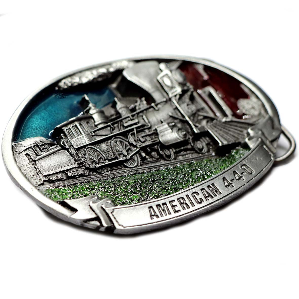 American Train 4-4-0 Belt Buckle
