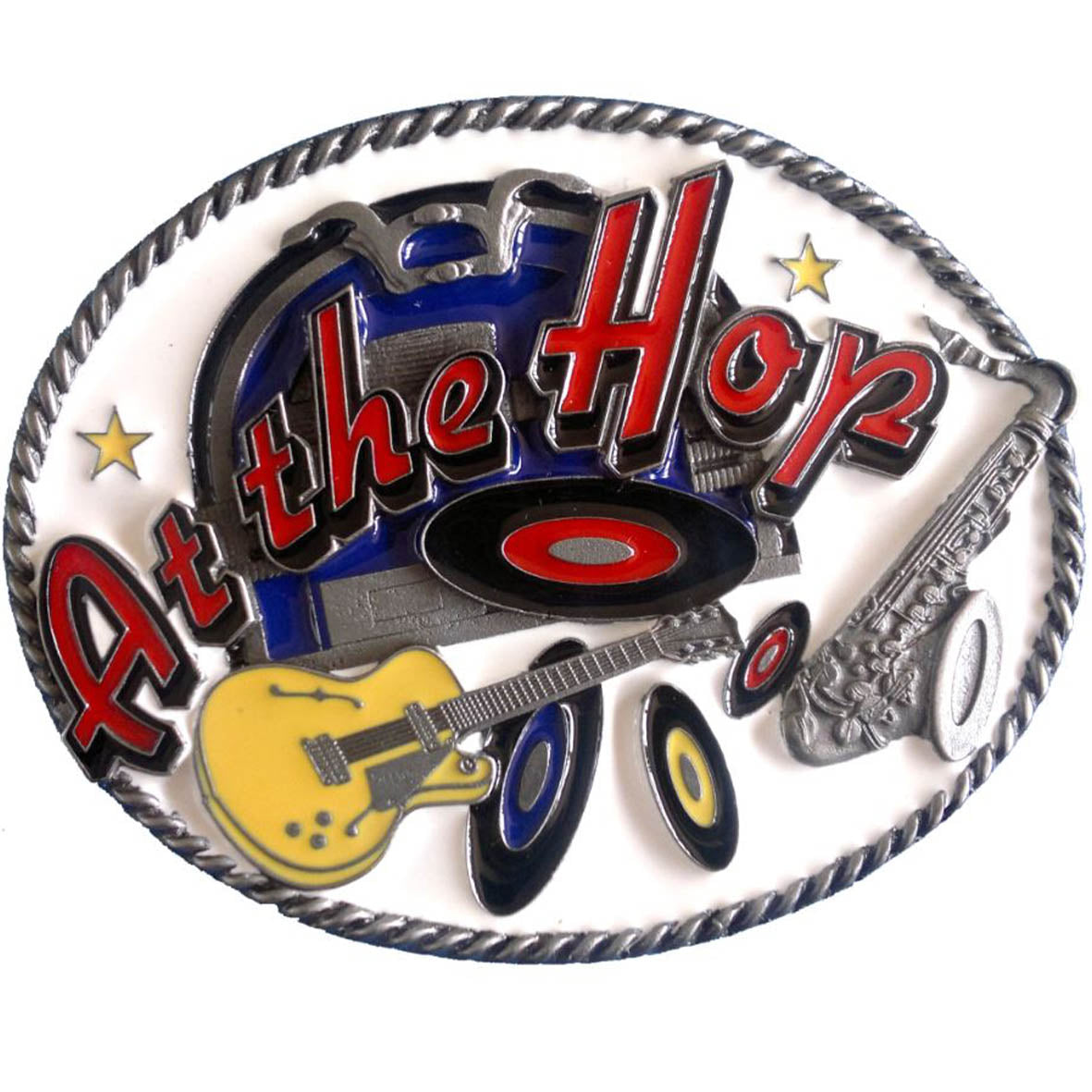 At The Hop Belt Buckle
