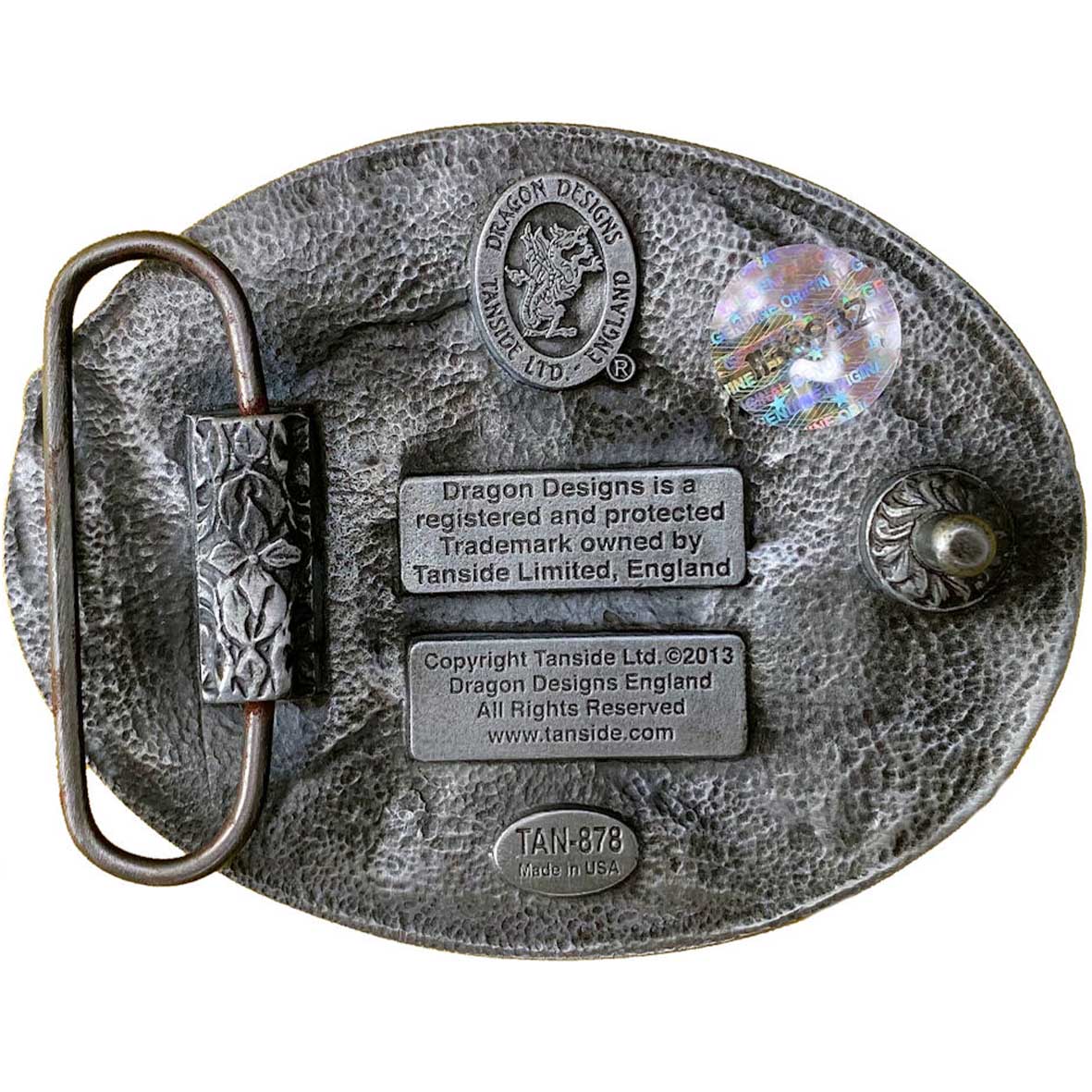 At The Hop Belt Buckle