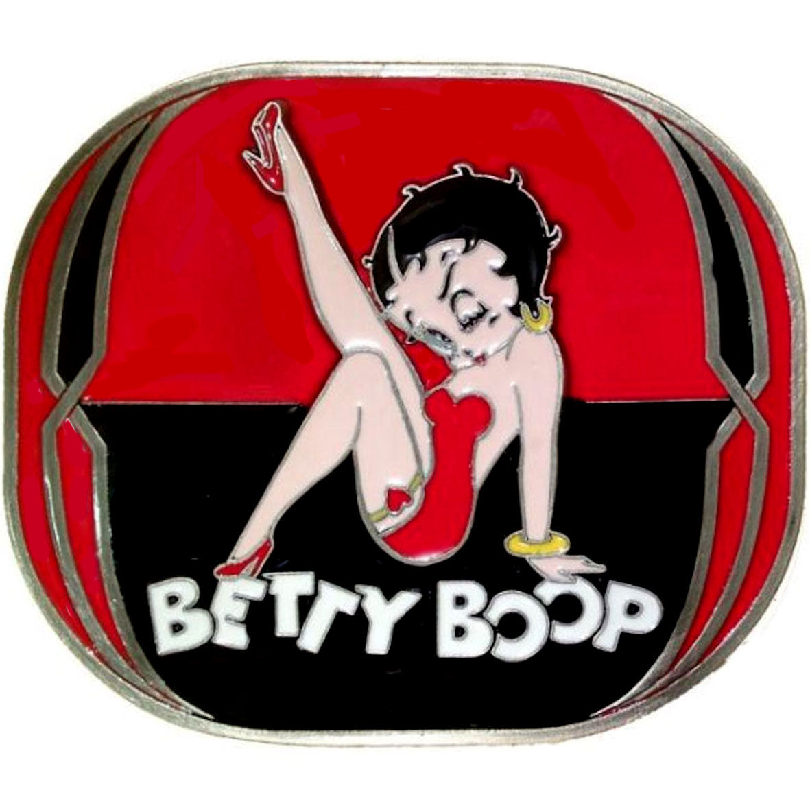 Betty Boop Kick Belt Buckle