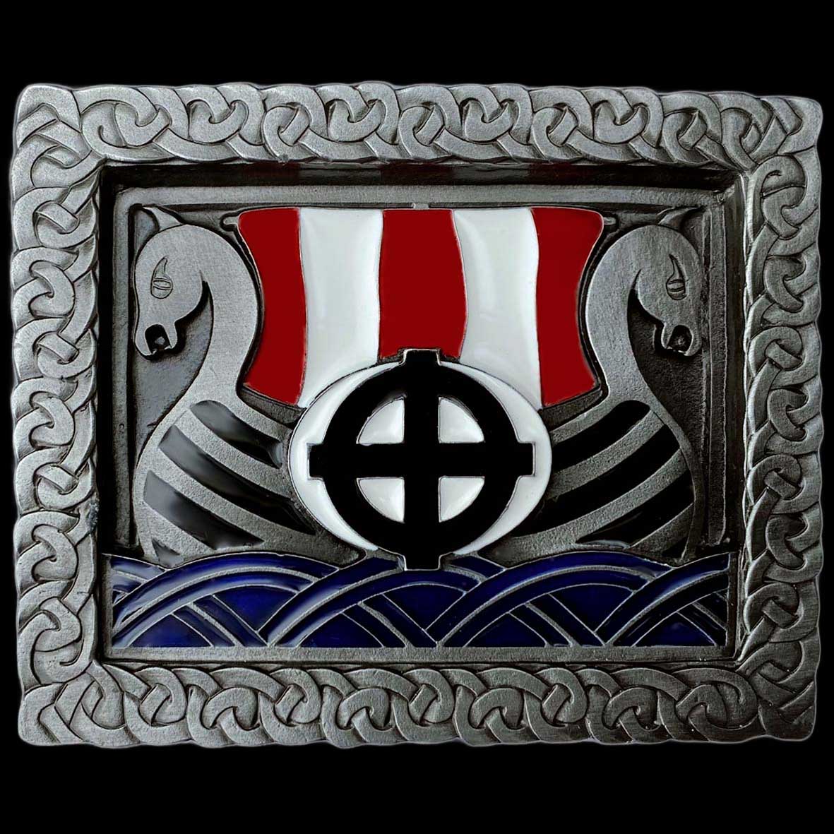Viking Ship Belt Buckle