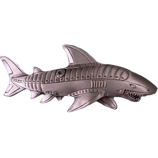 Cyborg Shark - Belt Buckle