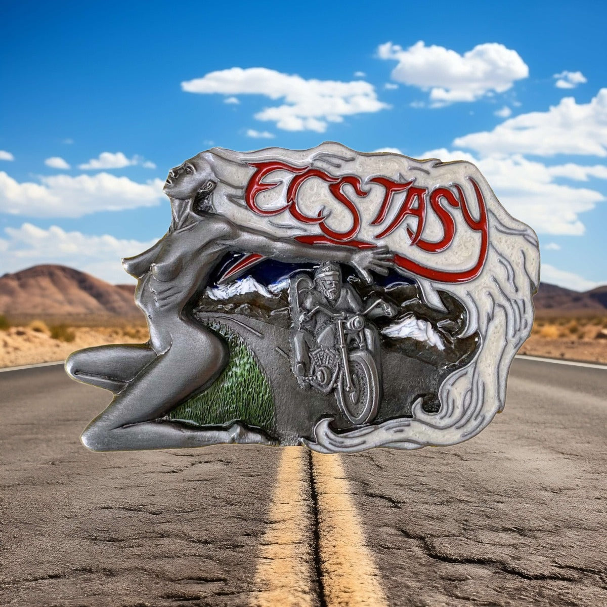 Ecstasy Freedom Belt Buckle