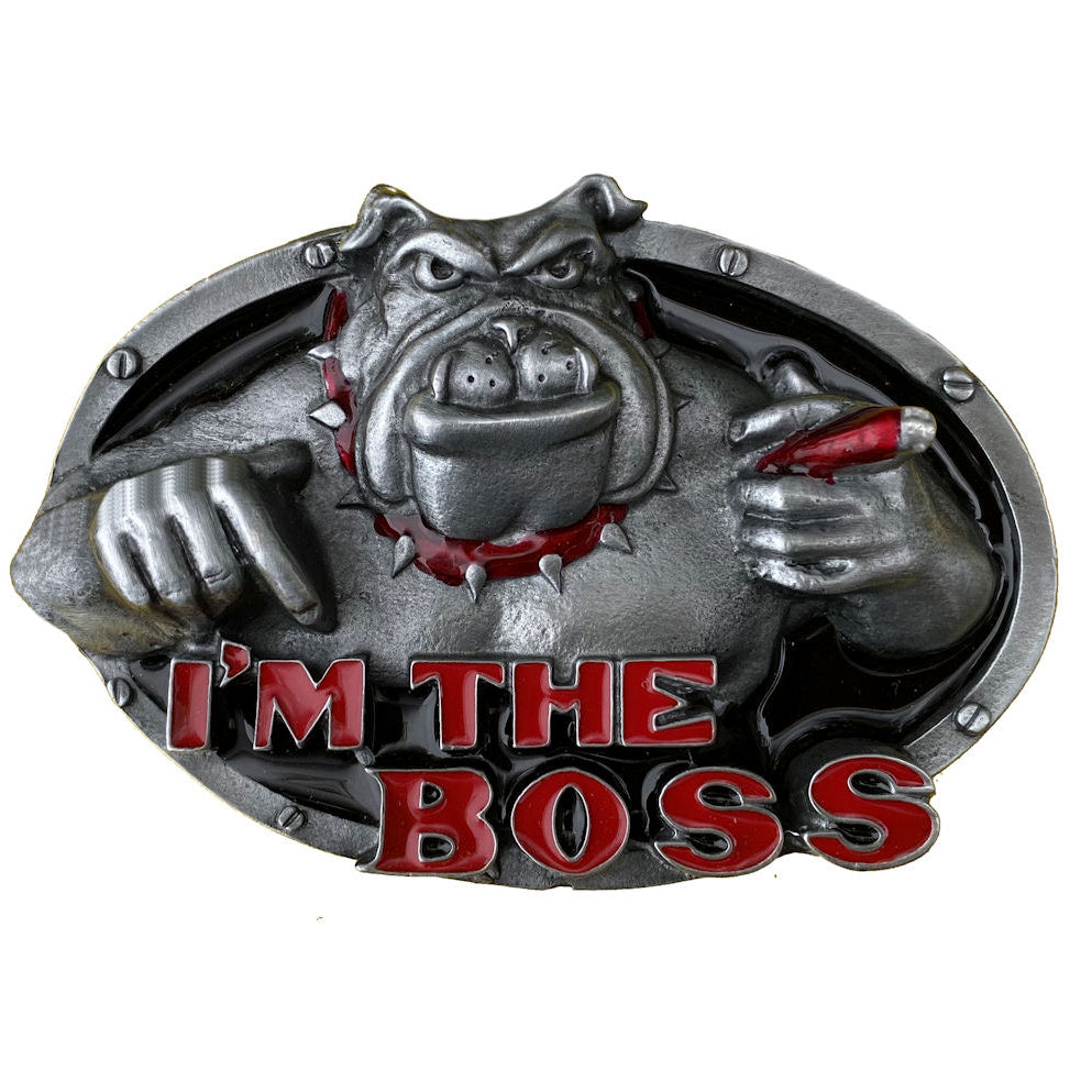 I'm The Boss Belt Buckle