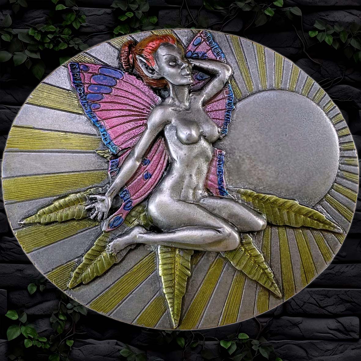 Madam Butterfly Belt Buckle