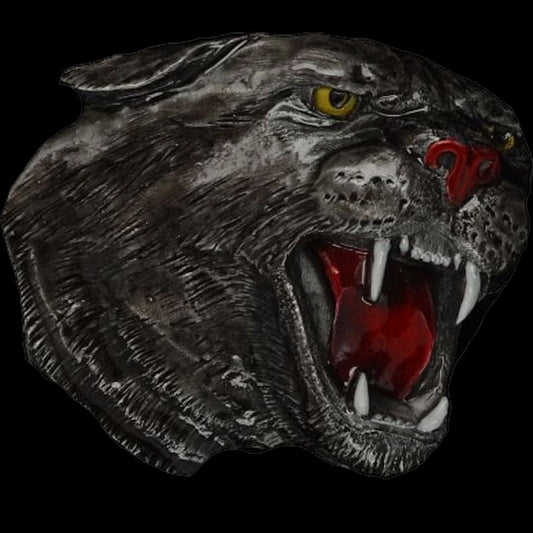 Fierce Panther Belt Buckle