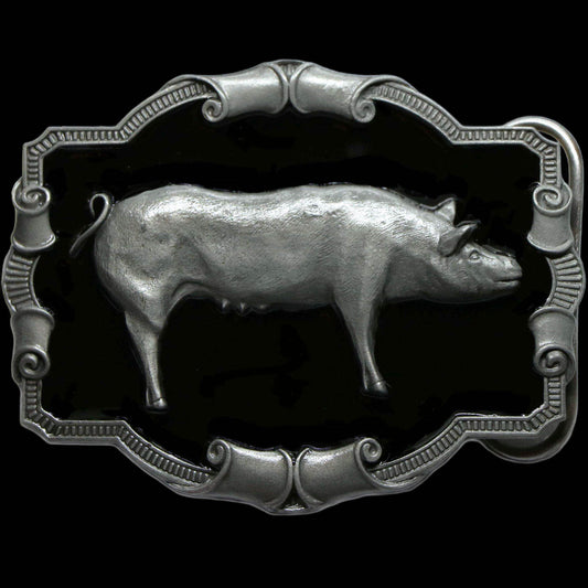 Pig Belt Buckle