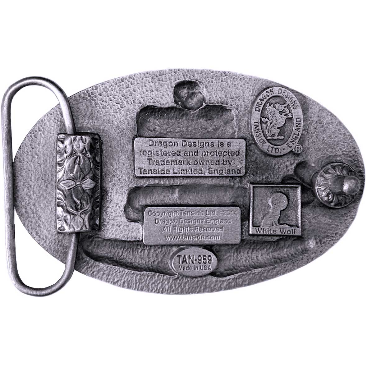 Screwed Stewed Tattooed Belt Buckle