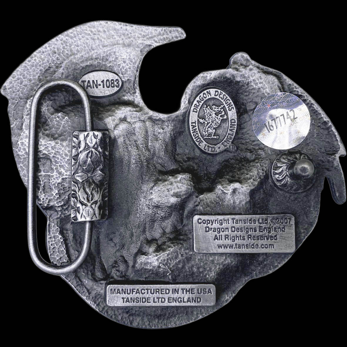 Senga Dragon Belt Buckle