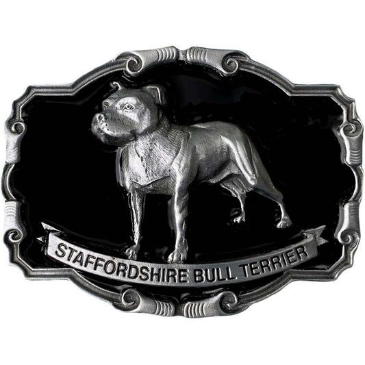 Staffordshire Bull Terrier - Belt Buckle
