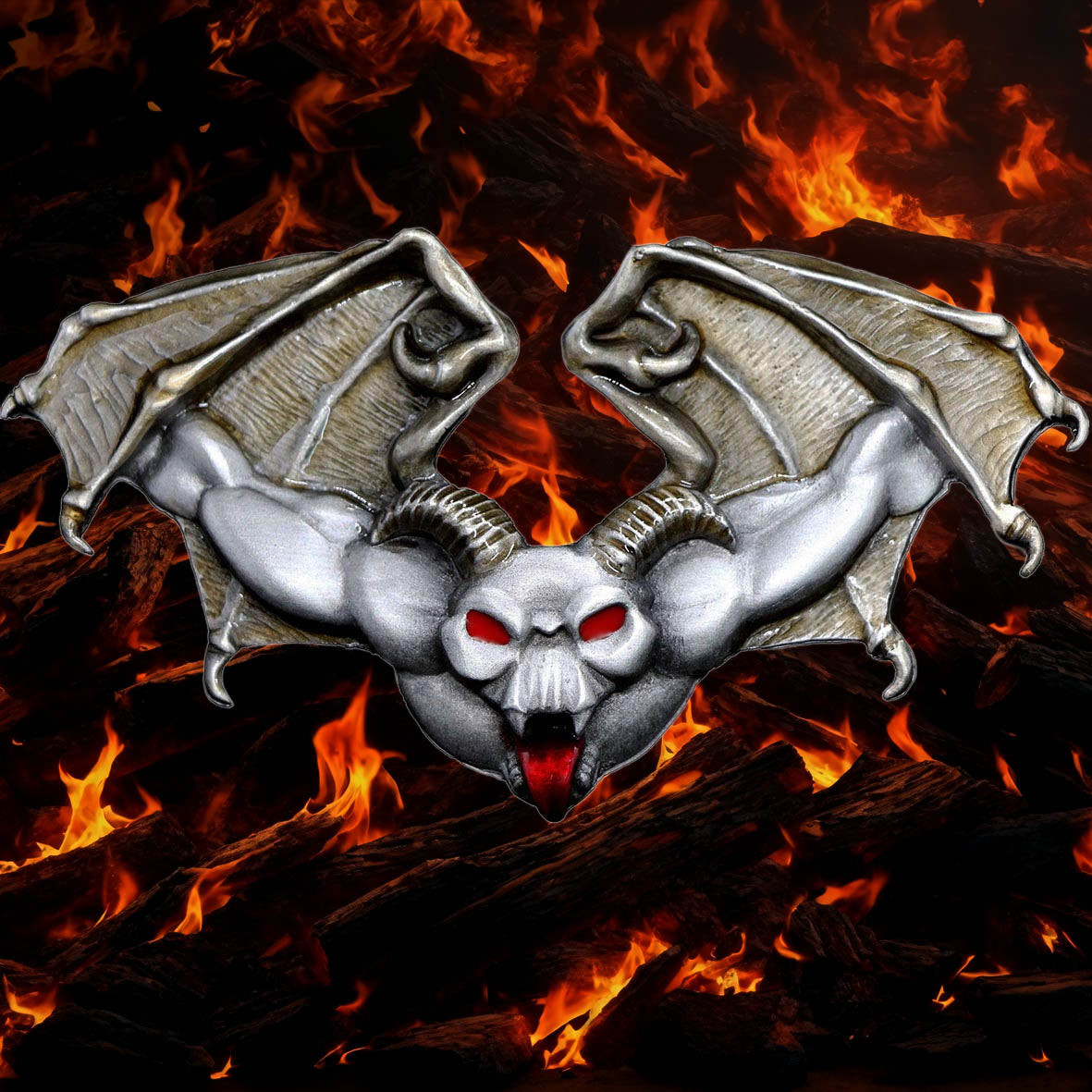 Demon Strike Belt Buckle