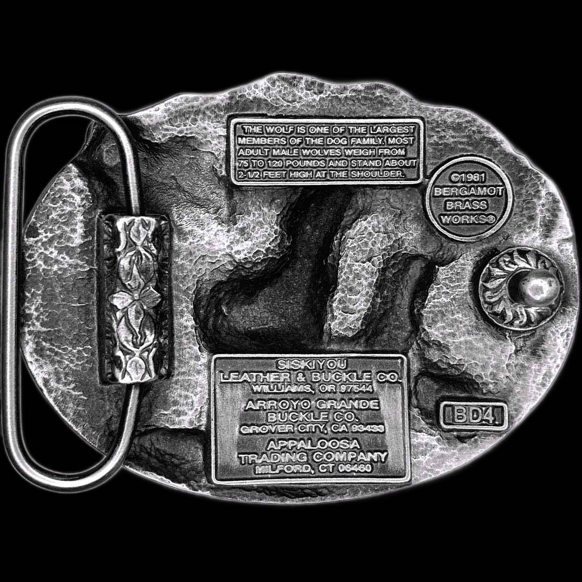 Wolves Belt Buckle