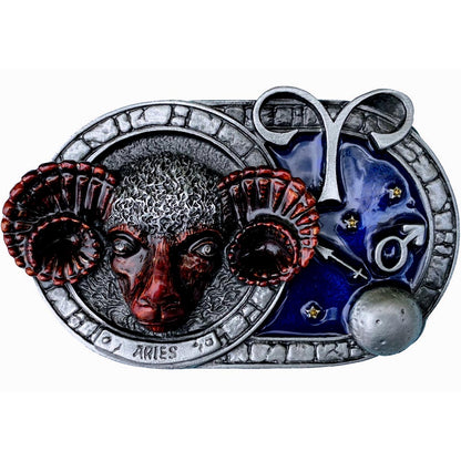 Aries Star Sign Belt Buckle