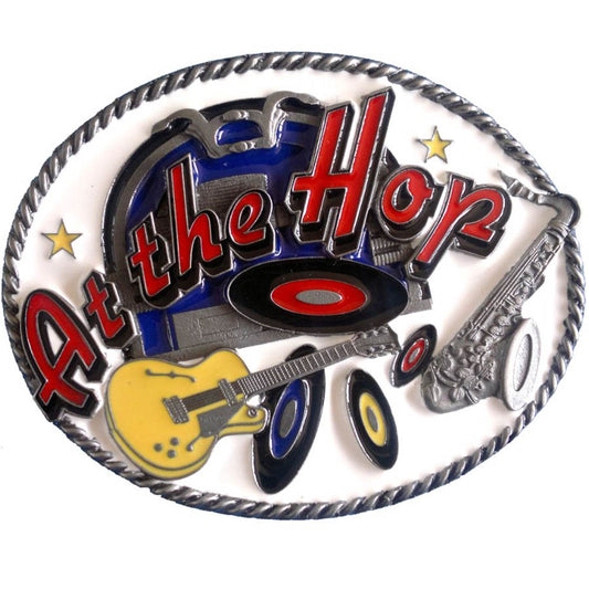 At The Hop Belt Buckle