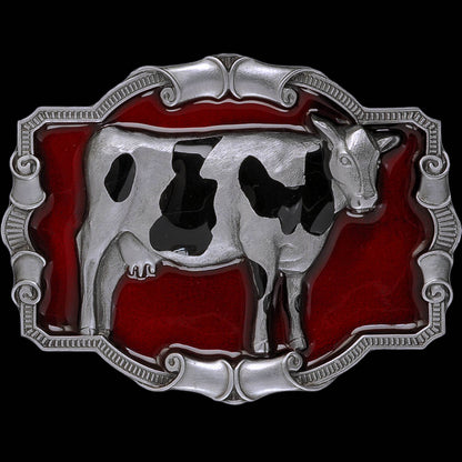 Cow Belt Buckle