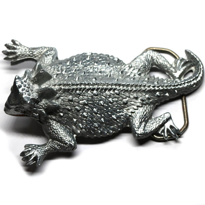 Horned Toad 3D Belt Buckle