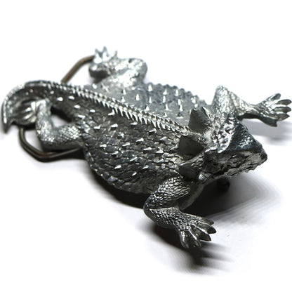 Horned Toad 3D Belt Buckle