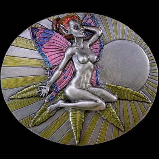 Madam Butterfly Belt Buckle