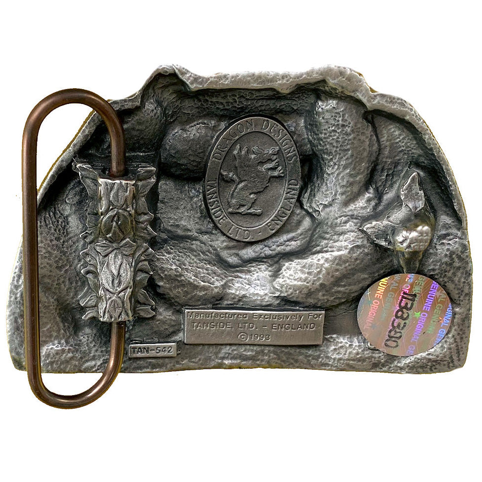 Make My Day Bulldog Belt Buckle