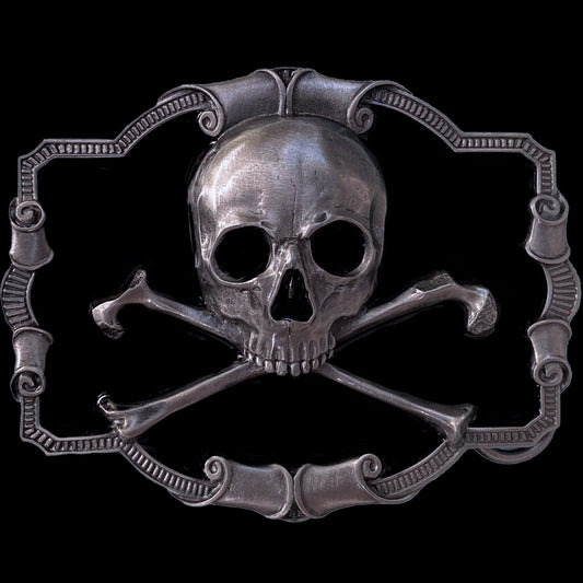 Skull & Crossbones Belt Buckle