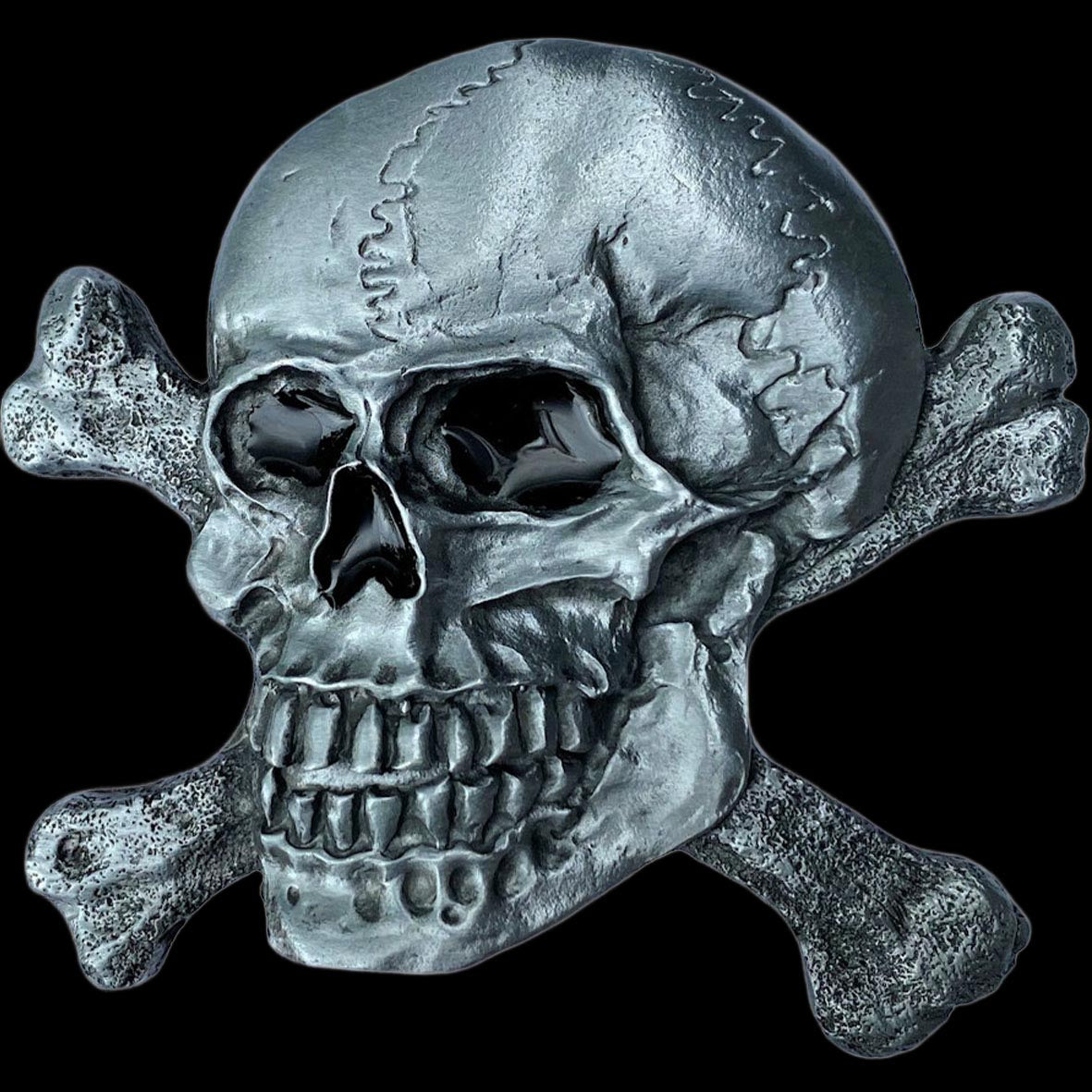 Skull & Bones Belt Buckle