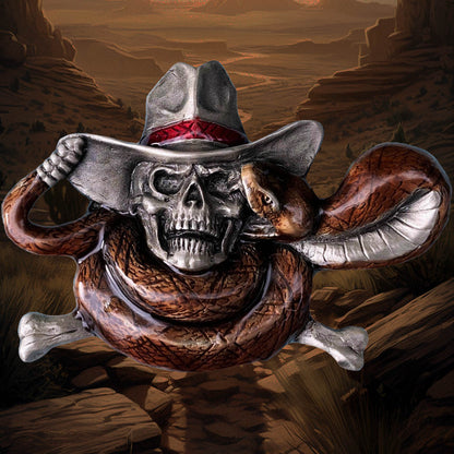 Cowboy's Fate Belt Buckle