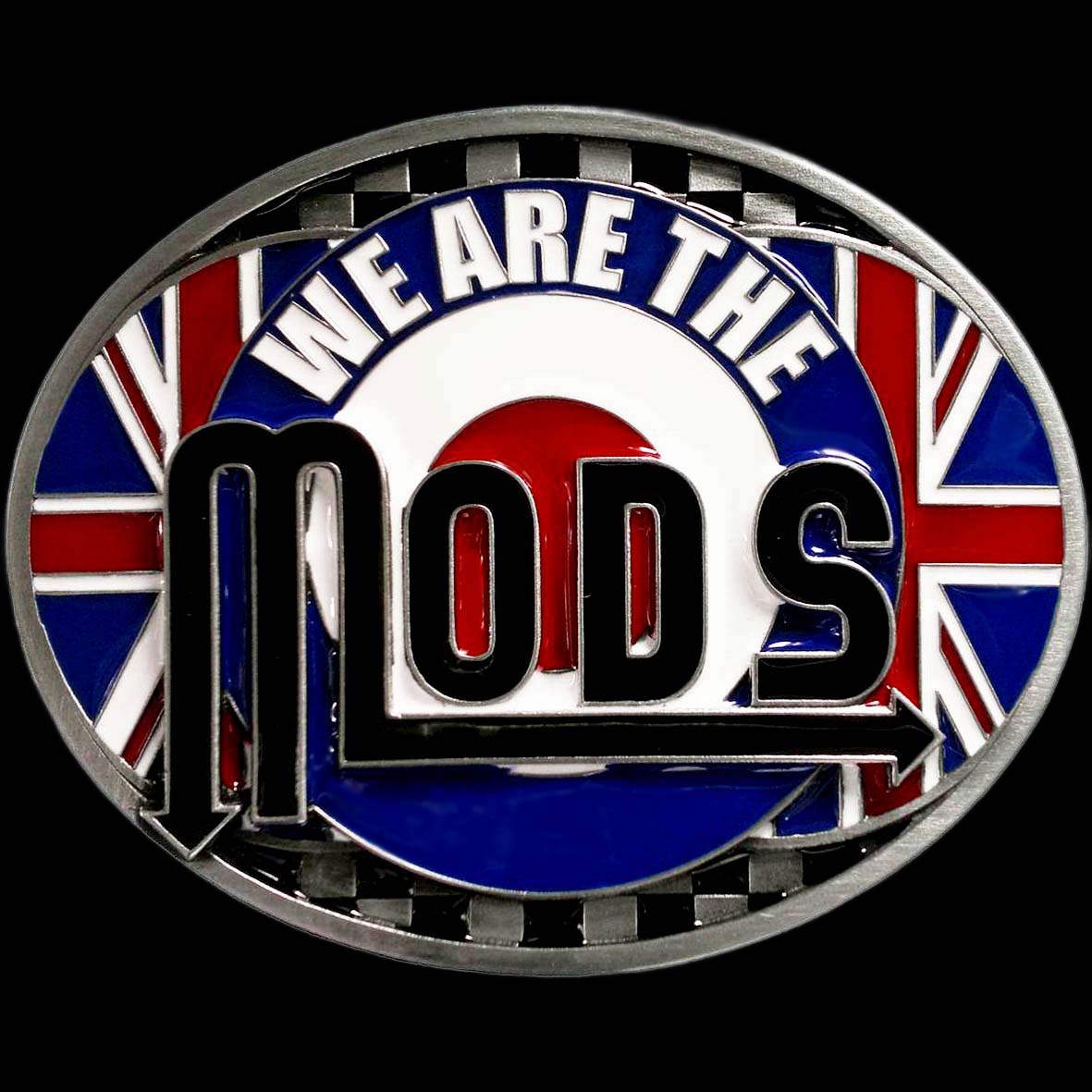 We are The Mods Belt Buckle