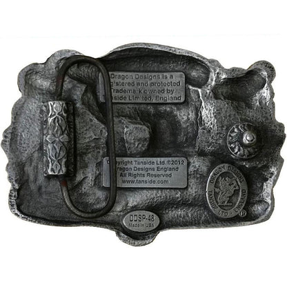 Without Darkness There Can Be No Light Belt Buckle